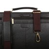 Кожаный портфель Ashwood Leather Gareth dark brown